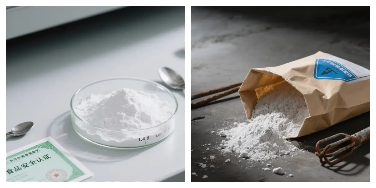 食品级氢氧化钙粉末与工业级氢氧化钙粉末.webp